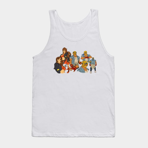 Rage on the Streets Tank Top by Ashedgreg